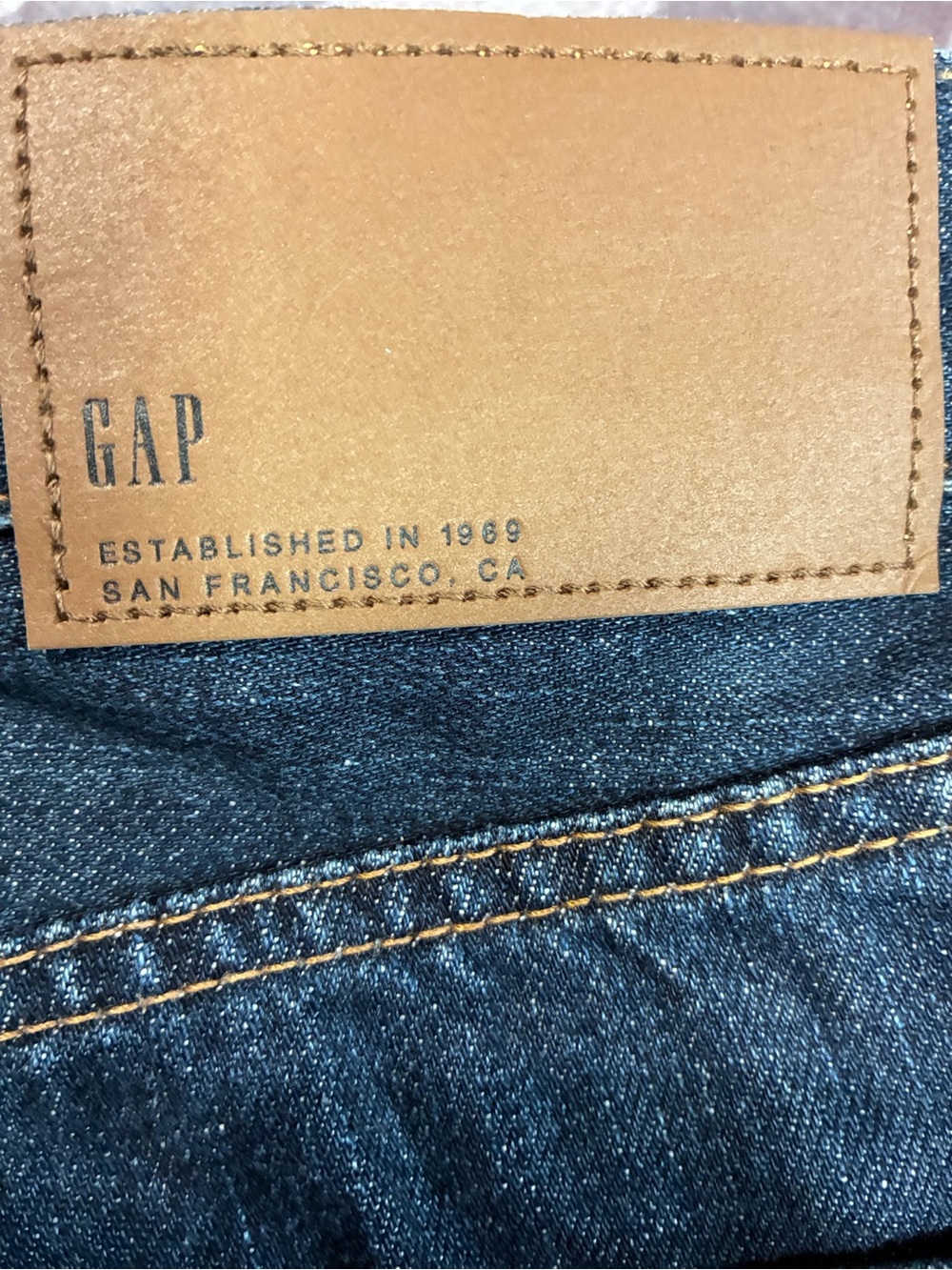 Men's Dark Blue Denim Jeans